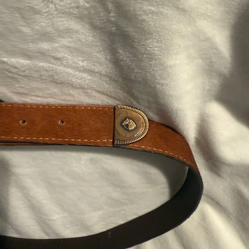 Argentina- Cow Hide Hair on Leather Belt